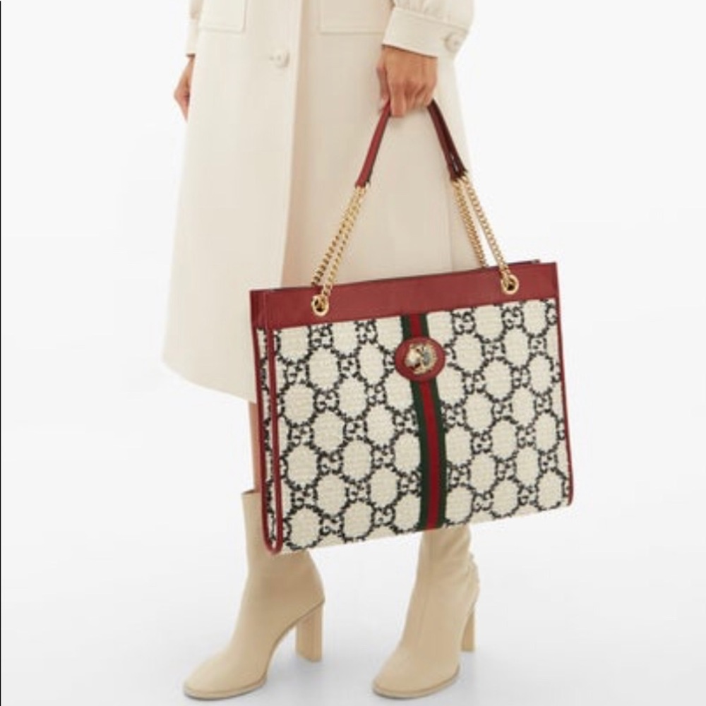 Authentic Gucci Tweed Rajah